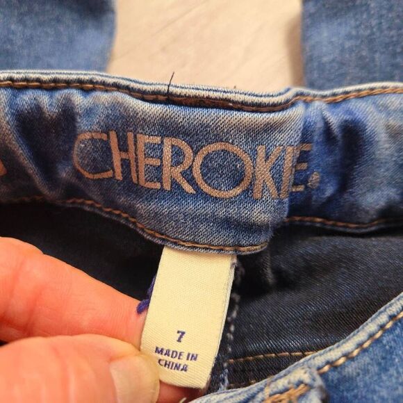 Cherokee jeans with zipper leg bottoms 7 - Picture 3 of 7